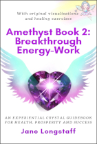 amethyst book 2 by Jane Longstaff offering healing processes with angels and fairies